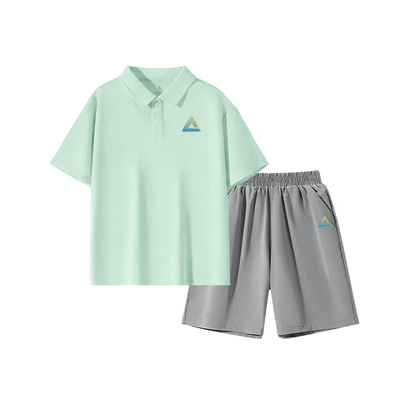 Спортивный костюм детский PEAK Aqua Green/PK Gradient K