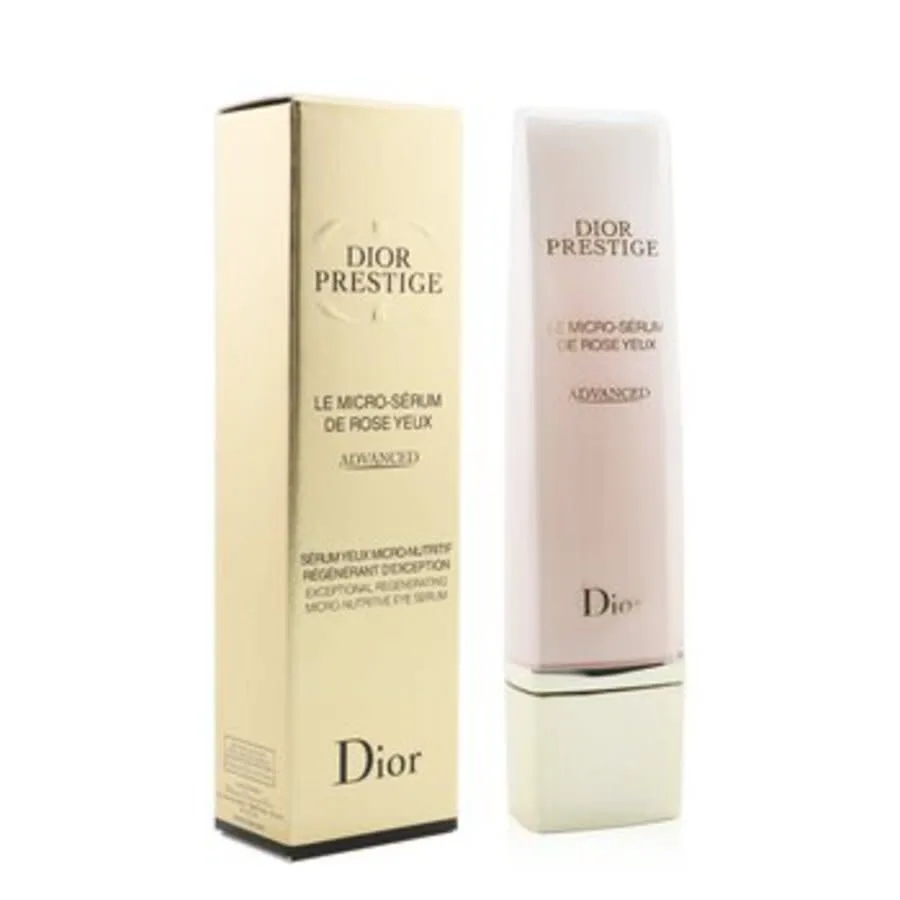 Christian Dior Женский Dior Prestige Le Micro-Serum De Rose Yeux Продвинутый Исключительный Регенерирующий Микропитательный Сыворотка для Век 0,67 унции Уход за кожей 33489015 — фото 2