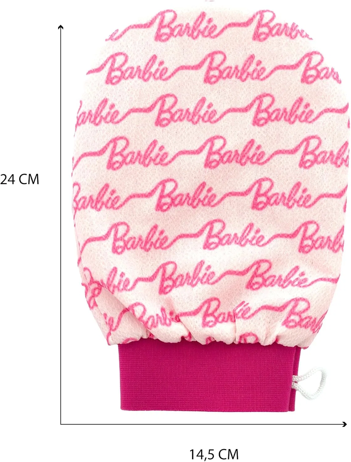 Отшелушивающая перчатка Barbie для тела Barbie — фото 4