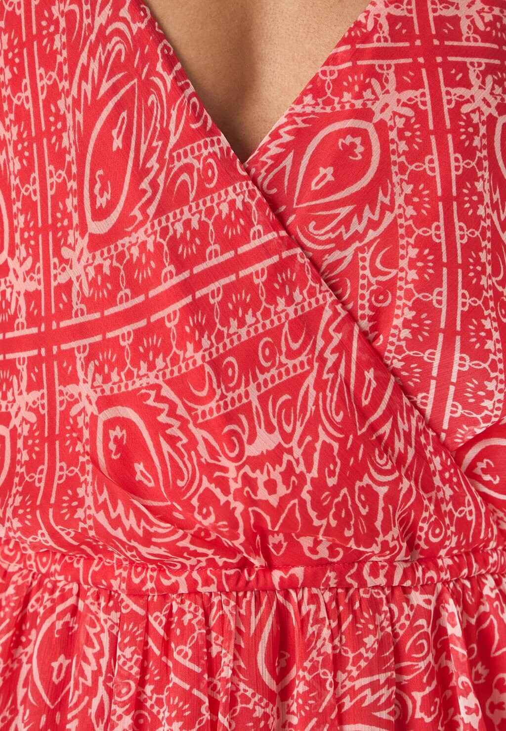 

Длинное платье Vmsmilla Singlet Wrap Vero Moda, Кайенский