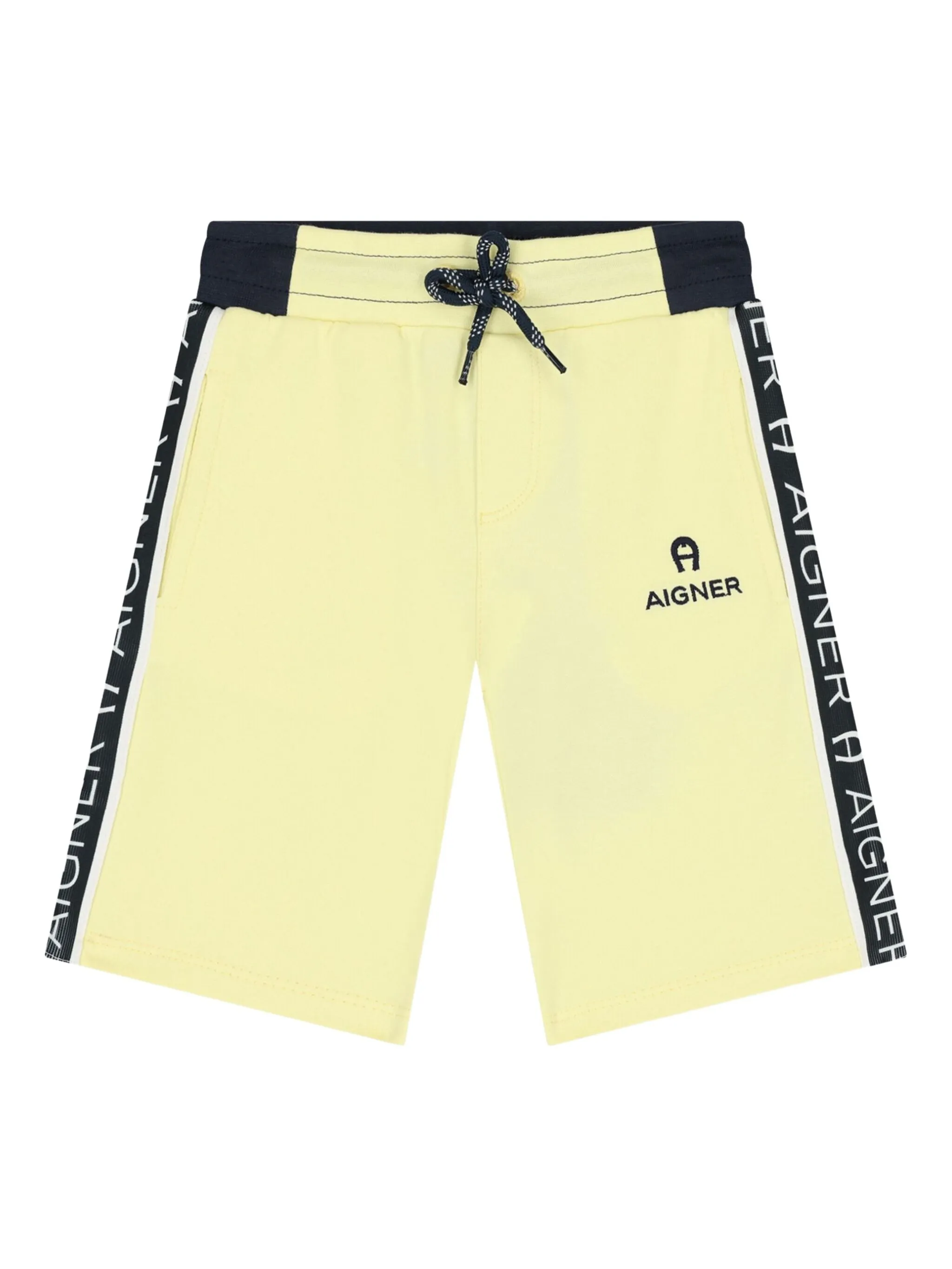 

Плавки-шорты с логотипом Aigner Kids, желтый
