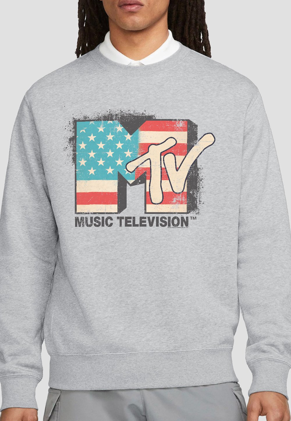 

Толстовка MTV AMERICAN Cotton Soul, серый