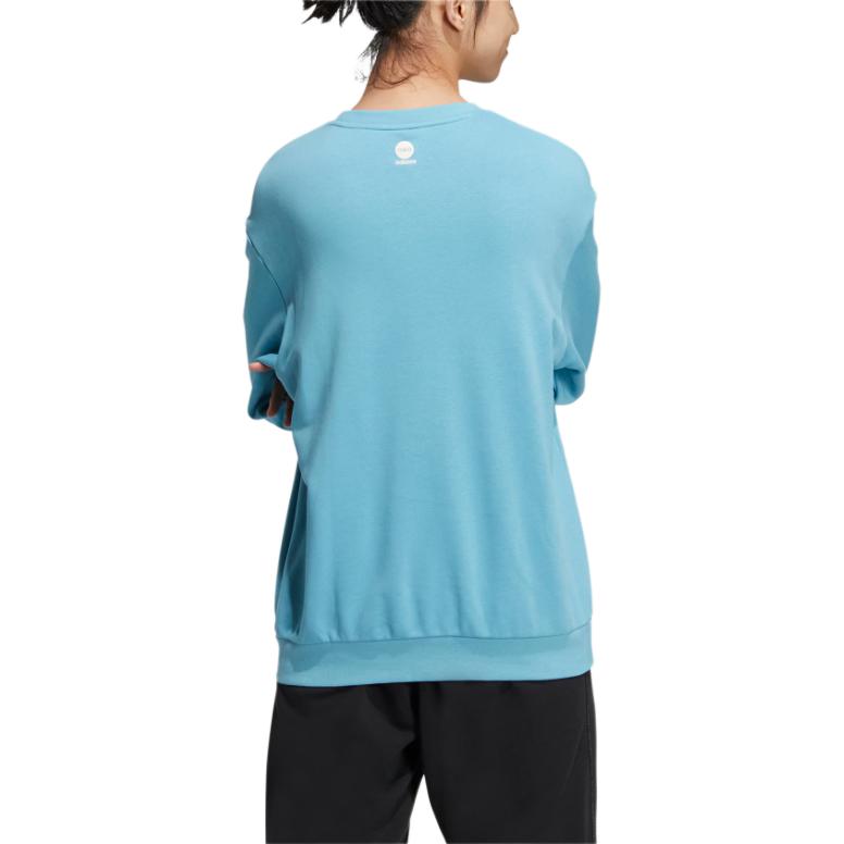 Винтажный синий свитер Unisex Adidas Neo — фото 4