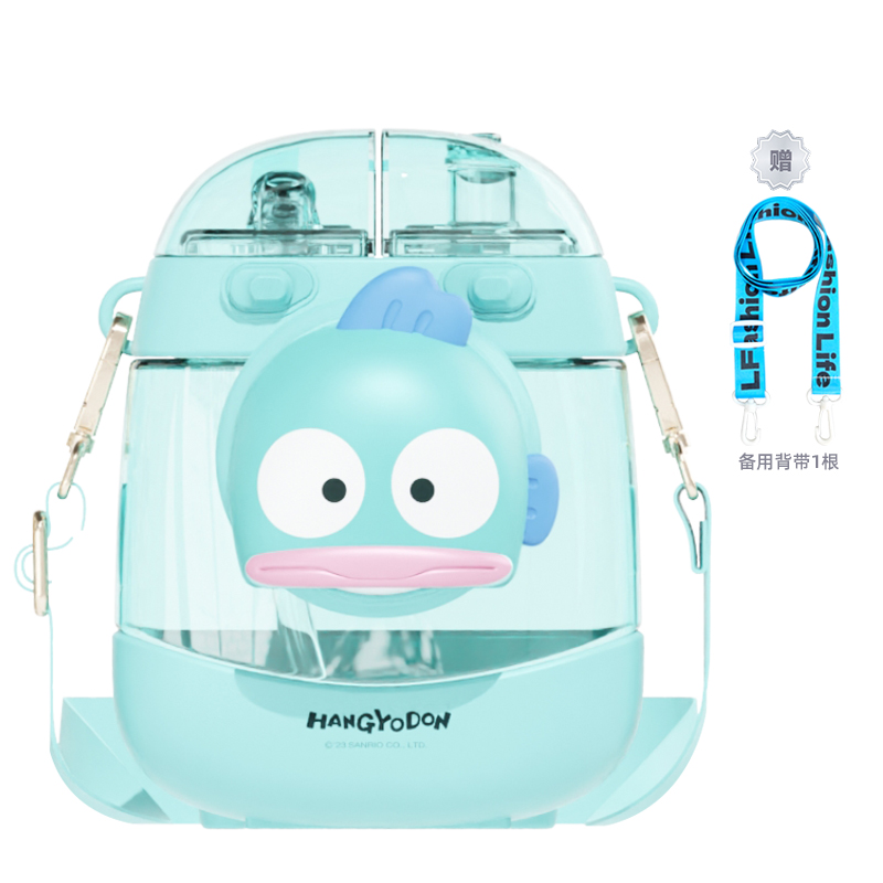 Пластиковые стаканы для воды Sanrio, Pacha Dog Water Cup + Lflife Water Cup Strap — фото 4
