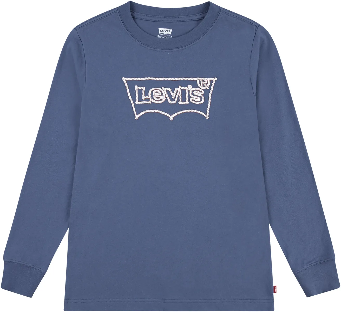 

Детская рубашка Levi's с длинными рукавами "LVB ROPE BATWING LS TEE", с 3D-эффектом для МАЛЬЧИКОВ Levi'S Kids, цвет Vintage Indigo