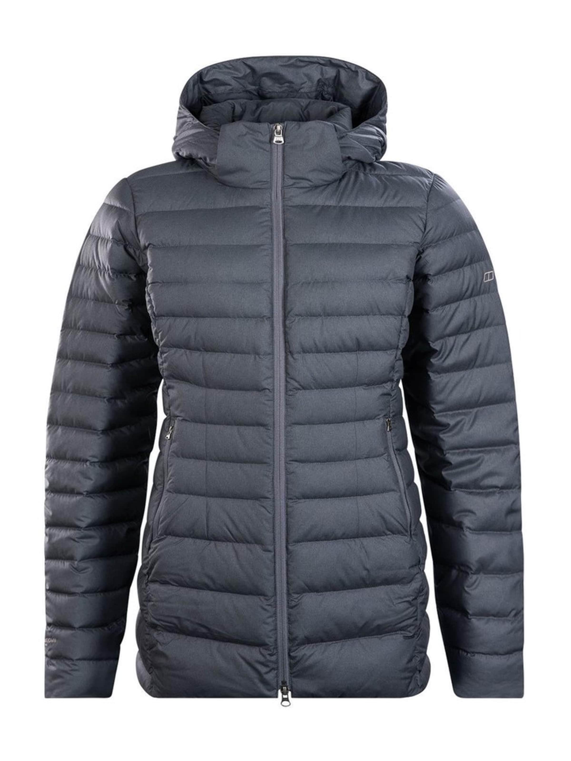 

Berghaus Зимняя парка 'Daunenjacke Daunenmantel Parka Hudsonian' для женщин, новая, серая