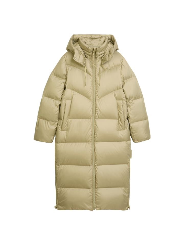 

Marc O'Polo DENIM Пуховая куртка с капюшоном, свободный крой, цвет «Артишоковый лист»