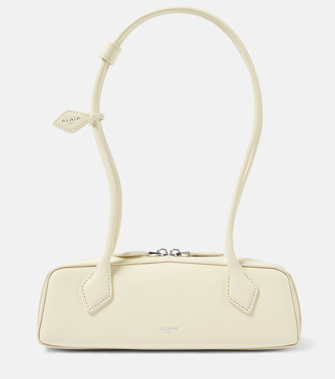 

Le Teckle Маленькая кожаная сумка через плечо Alaïa, Jaune Clair