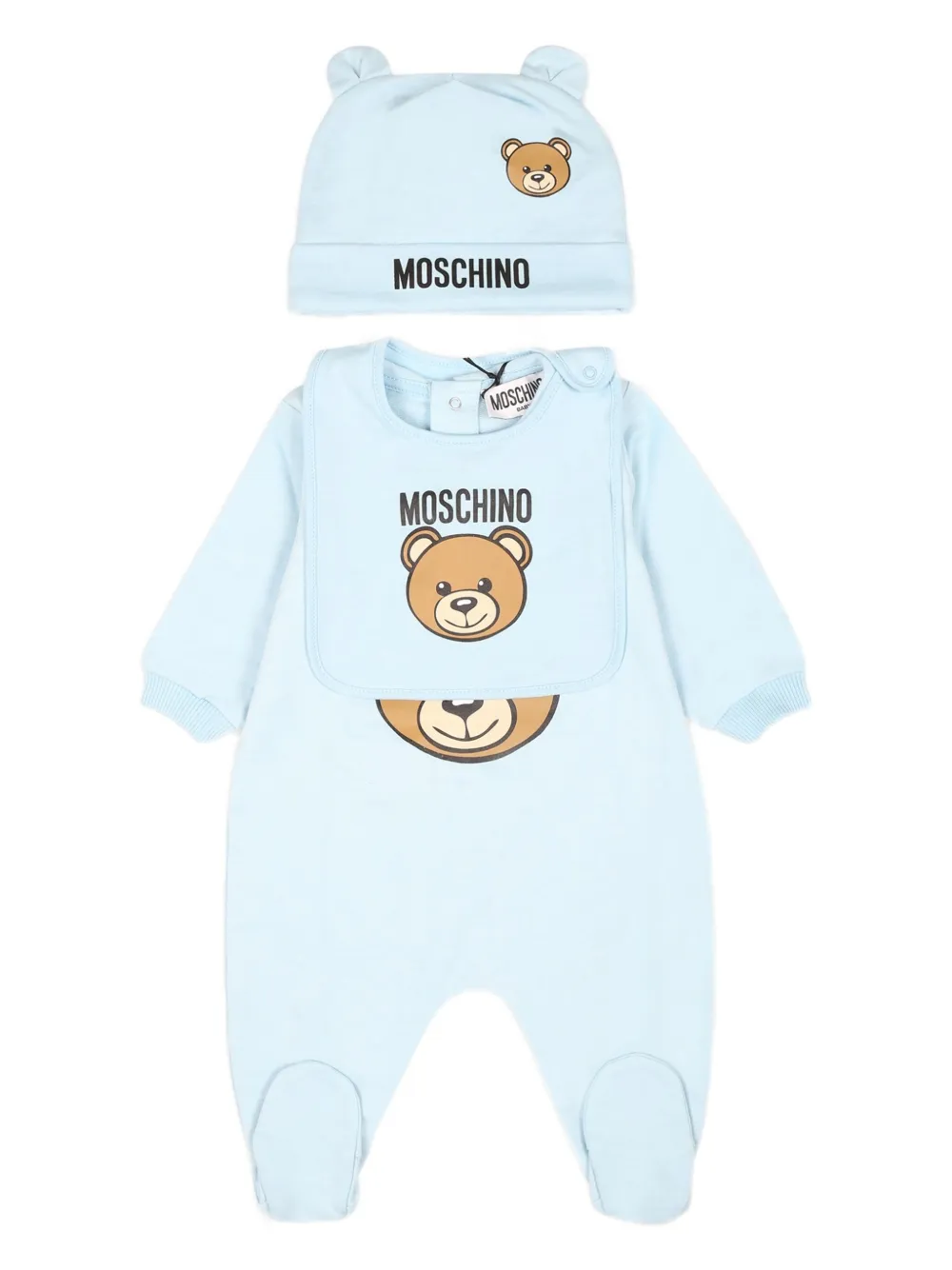 

Пижама с логотипом Moschino Kids, синий