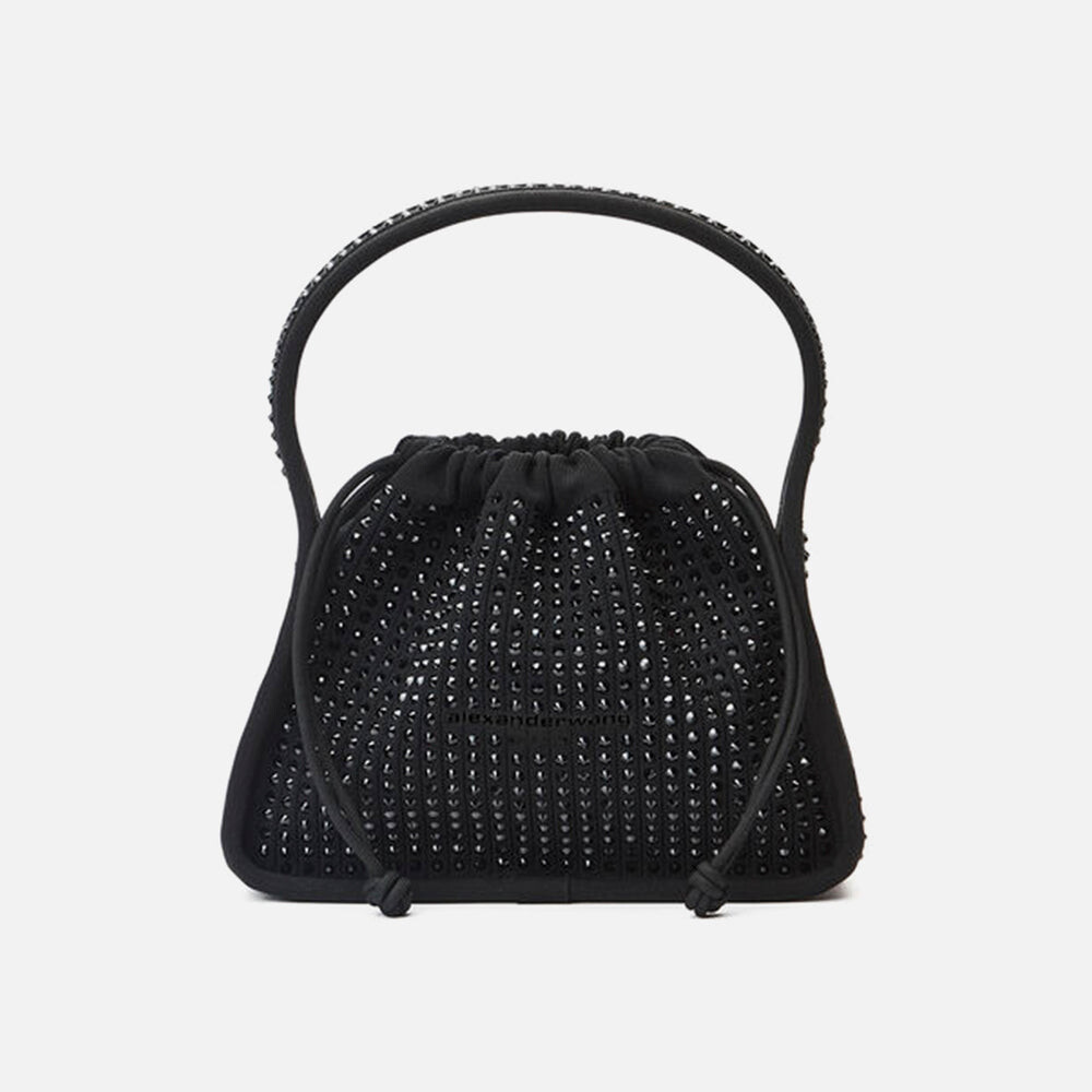

Сумка Alexander Wang Ryan Small Bag, цвет Black Crystal, Черный, Сумка Alexander Wang Ryan Small Bag, цвет Black Crystal