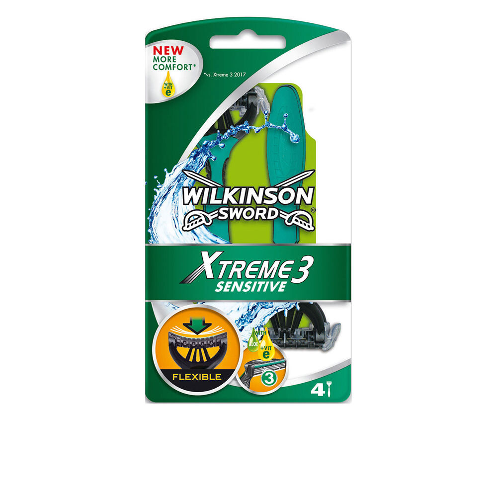 

Бритва Xtreme-3 sensitive maquinilla desechable Wilkinson, 4 шт