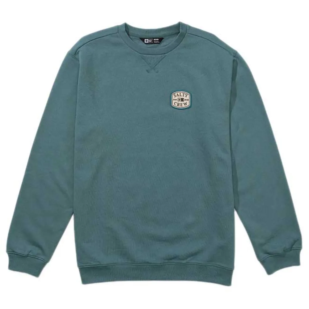 

Толстовка Salty Crew Crafted crew fleece, синий