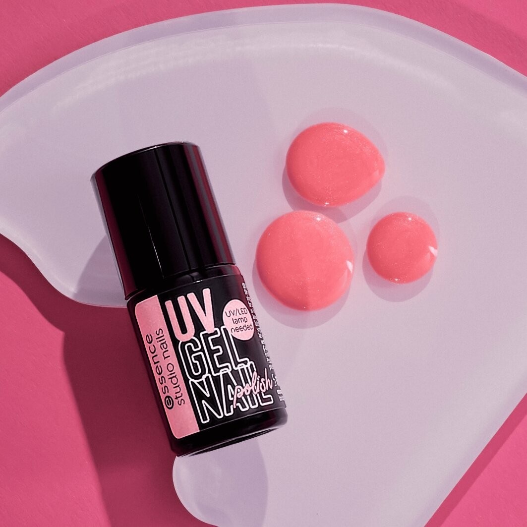 Лак для ногтей studio nails uv gel nail polish Essence, 210 - sunset state of mind, объем 5 мл — фото 3