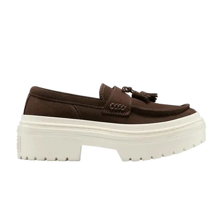 Лоферы Converse Wmns Chuck Taylor All Star Lugged Heel Loafer Platform Low, Totally Fudged
