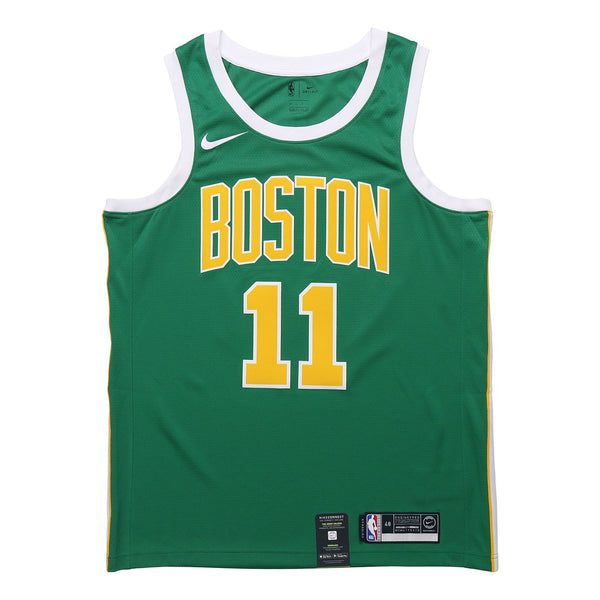 

Майка Nike Earned Edition NBA Kyrie Irving Boston Celtics limited SW Fan Edition Jersey Green, зеленый