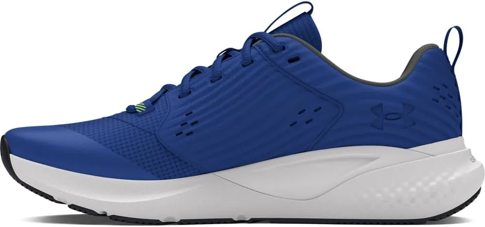 Кроссовки для мужчин Under Armour Charged Commit Trainer 4, синий/серый/зеленый — фото 2