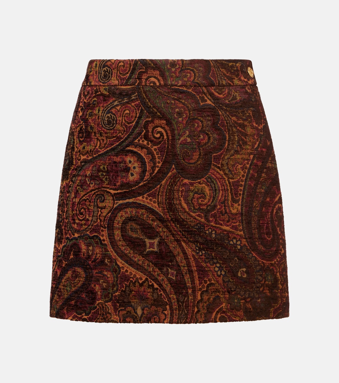 

Пейсли жаккардовая мини-юбка Chloé, Multicolor Red 1