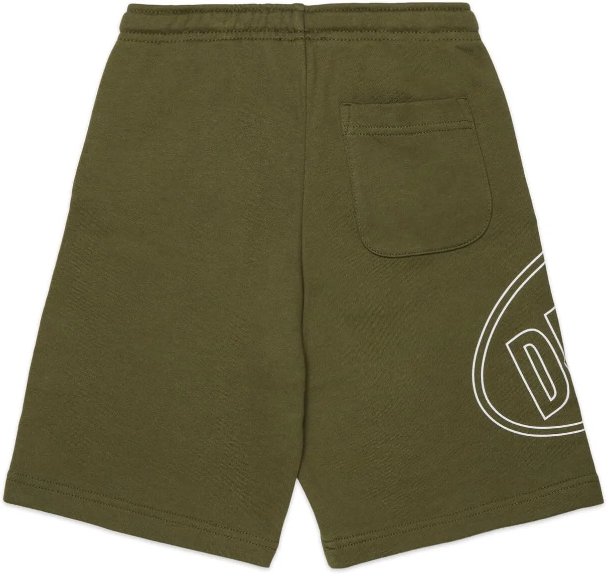 Шорты спортивные на молнии Diesel, Military Green — фото 3