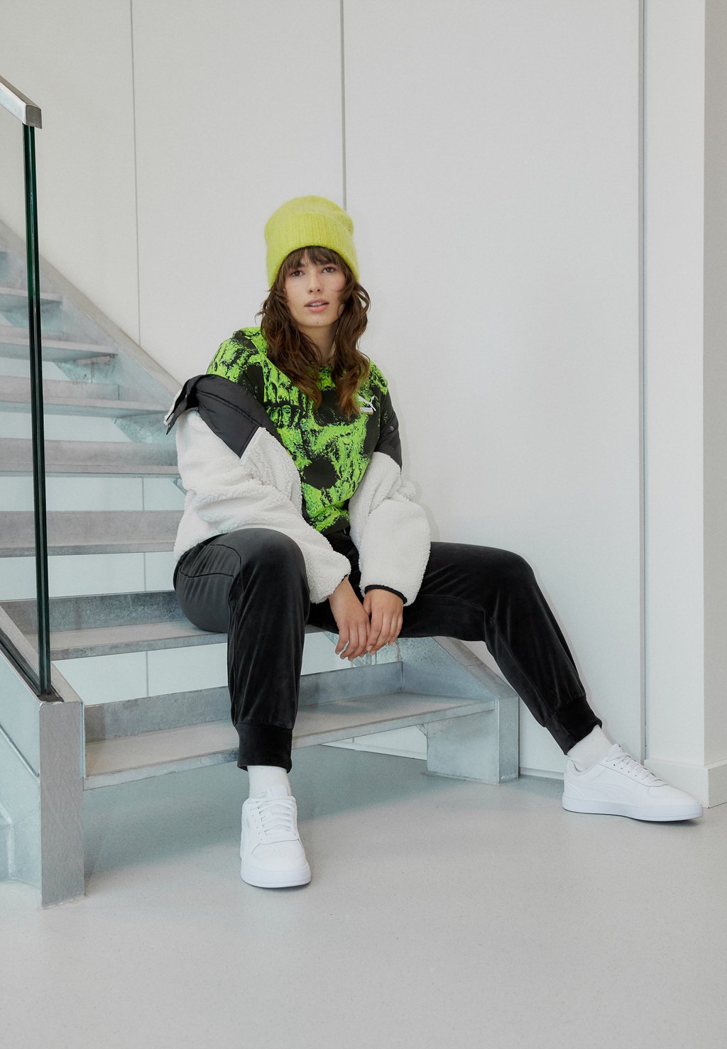 

Рубашка с принтом SANTA CRUZ CROP Puma, черный