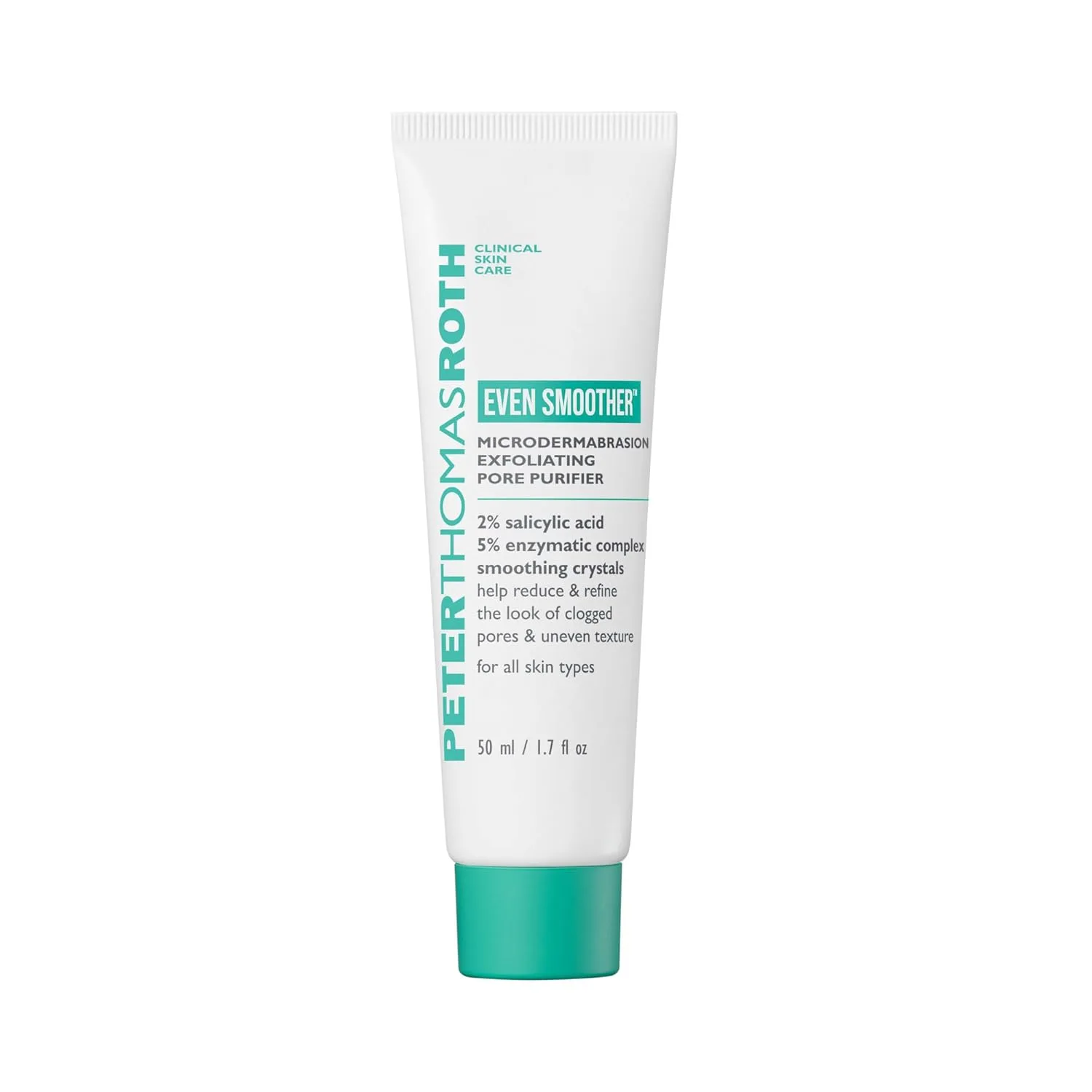 Крем для лица Peter Thomas Roth — | Even Smoother Микродермабразионный отшелушивающий очиститель пор с салициловой кислотой, 50 мл