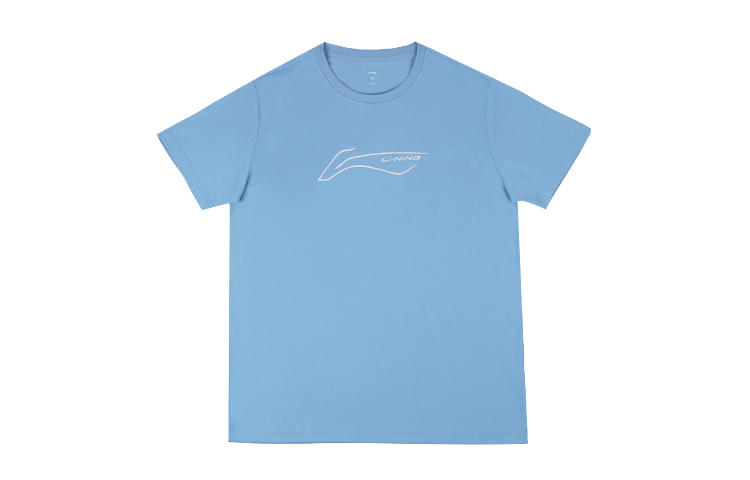 

Футболка LiNing мужская, цвет Aurora Blue, Aurora Blue