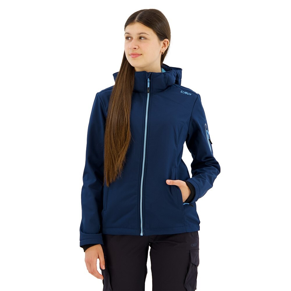 

Спортивная куртка CMP 39A5006 softshell, синий, Черный, Спортивная куртка CMP 39A5006 softshell, синий