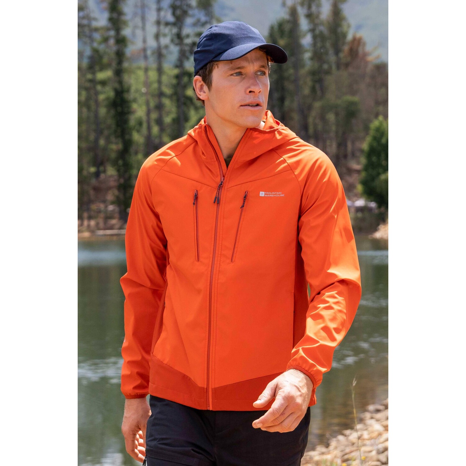 

Куртка софтшелл "амбит" Mountain Warehouse, оранжевый