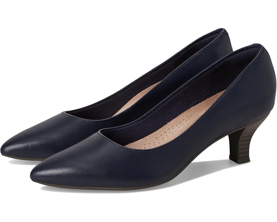 

Туфли Clarks Kepley Vine, цвет Navy Leather
