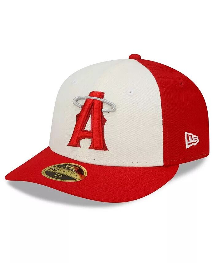 

Мужская красная приталенная шляпа Los Angeles Angels City Connect Low Profile 59FIFTY New Era