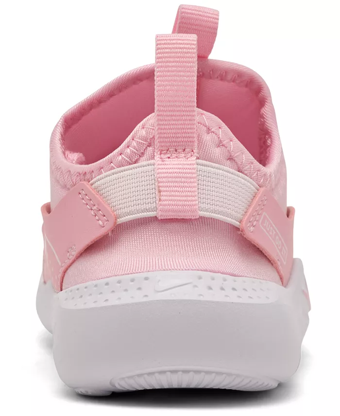 Кроссовки для бега Flex Runner 4 для малышей от Finish Line Nike, розовый — фото 4