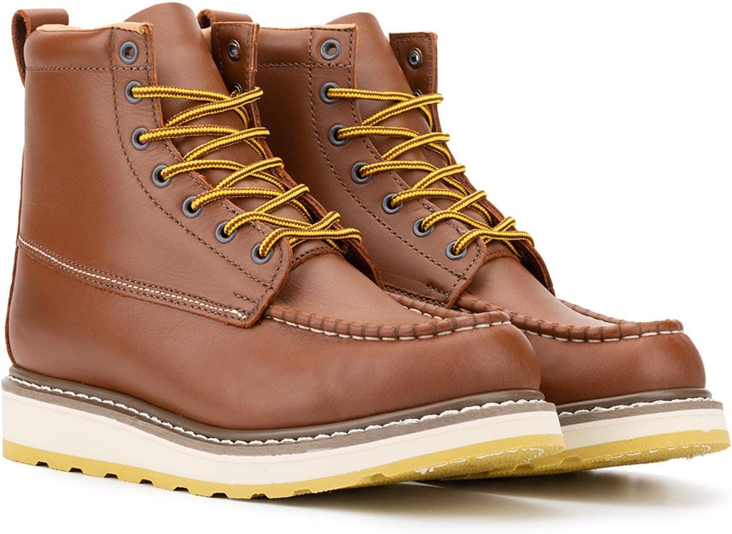 

Мужские ботинки HANDPOINT с стальным носком, 15 см SureTrack, стильная классическая кожа, противоскользящие, прочные, дышащие, модель 84992EE, 84992-suretrack (6'')