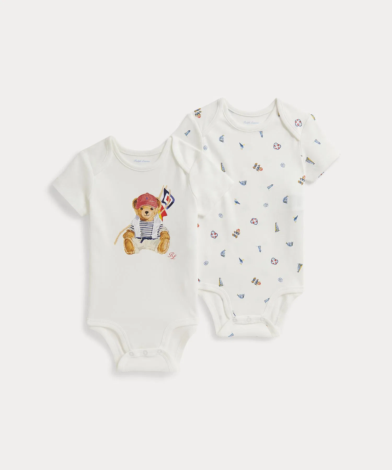 Хлопковые боди Polo Bear, комплект из 2 штук.