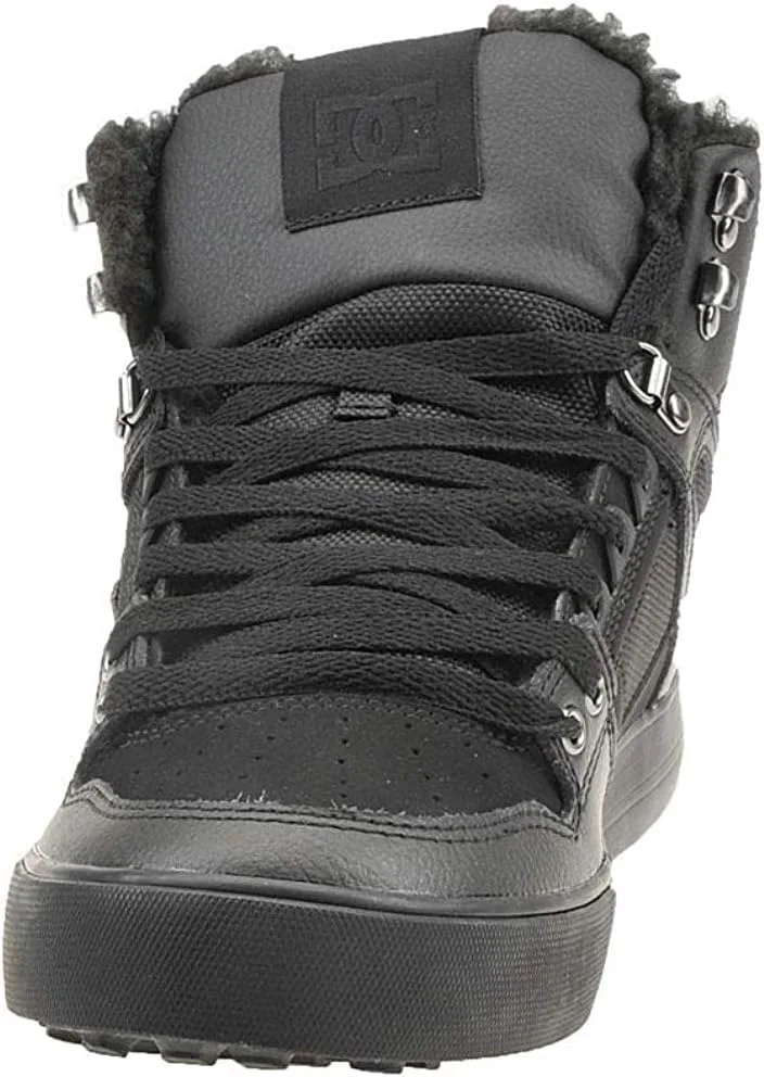 Мужские высокие кеды для скейтборда DC Men's Pure DC Shoes, черный — фото 4
