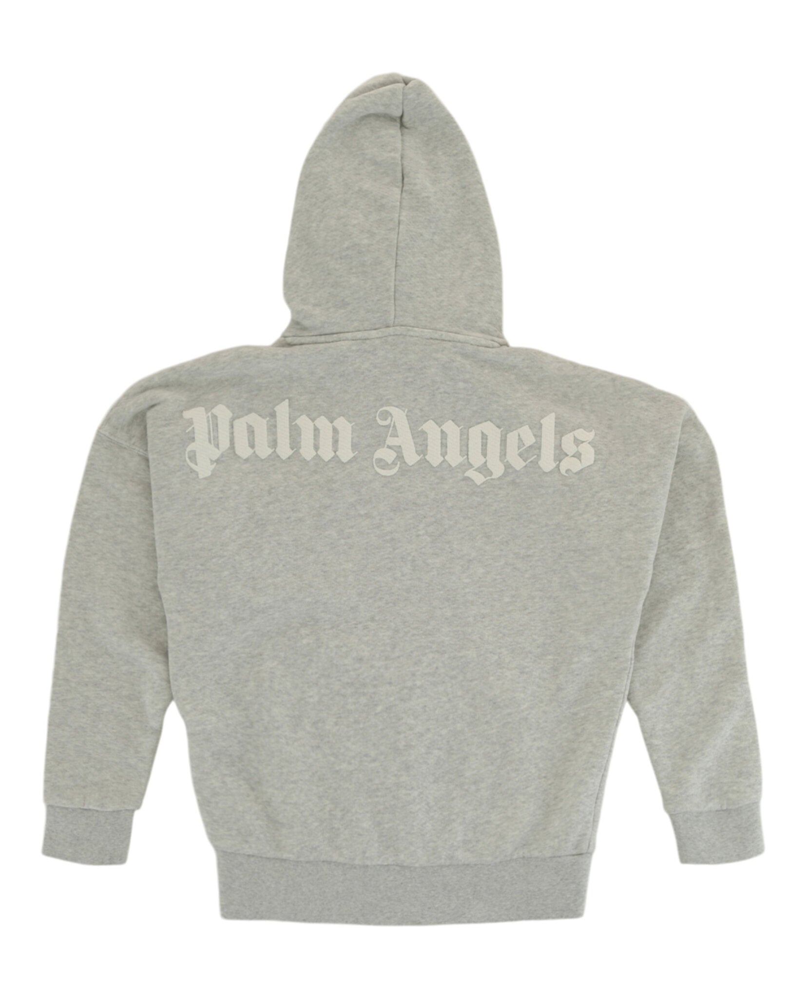 

Классическая толстовка на молнии с логотипом Overlogo Palm Angels, цвет Melange