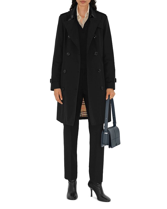 

Тренчкот Челси Burberry, черный