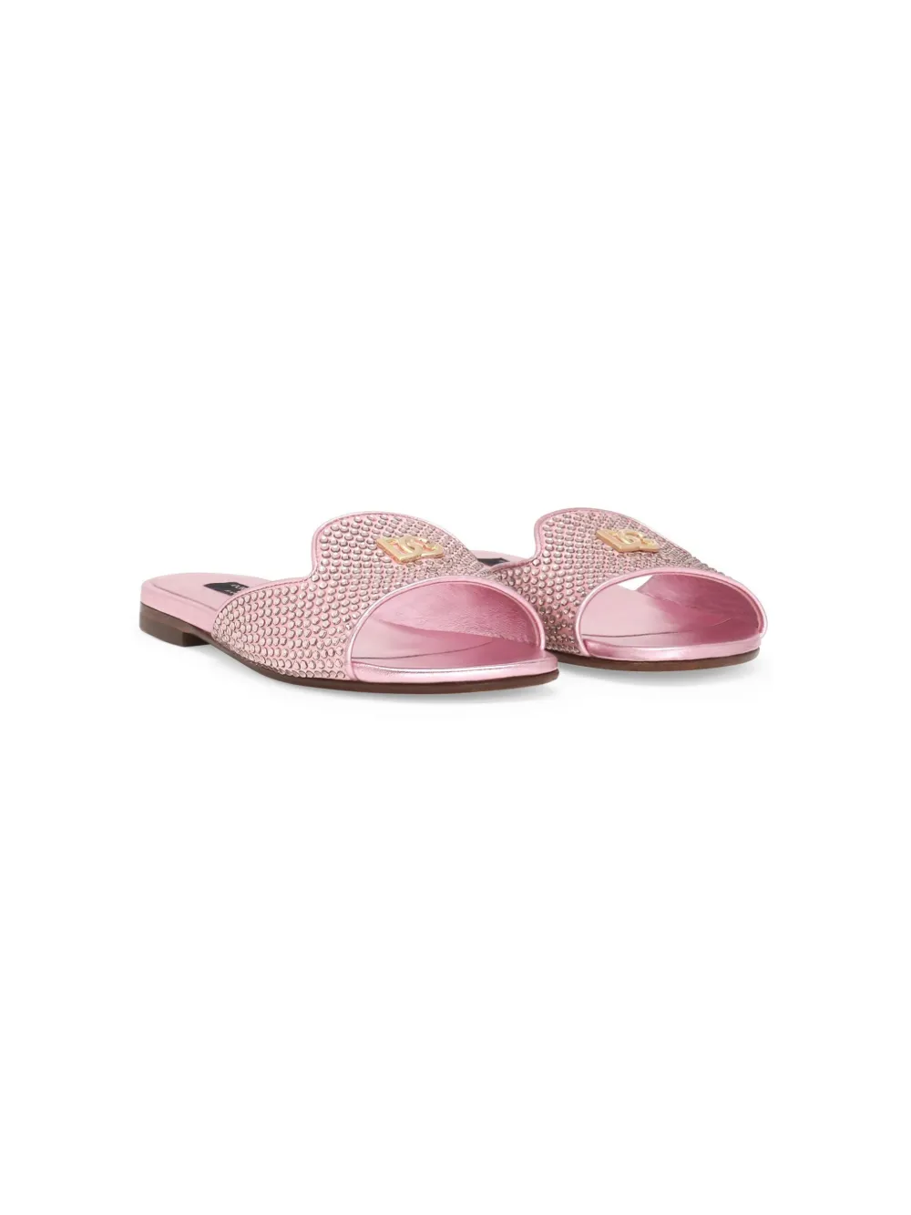 

Босоножки с декором DG Dolce & Gabbana Kids, розовый