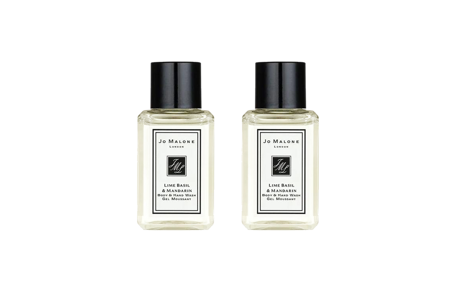 

Jo Malone London ZUMALONG UK гель для душа с ароматом груши и фрезии, зеленого лимона и базилика с цитрусами, колокольчика, очищающий, 15мл*2