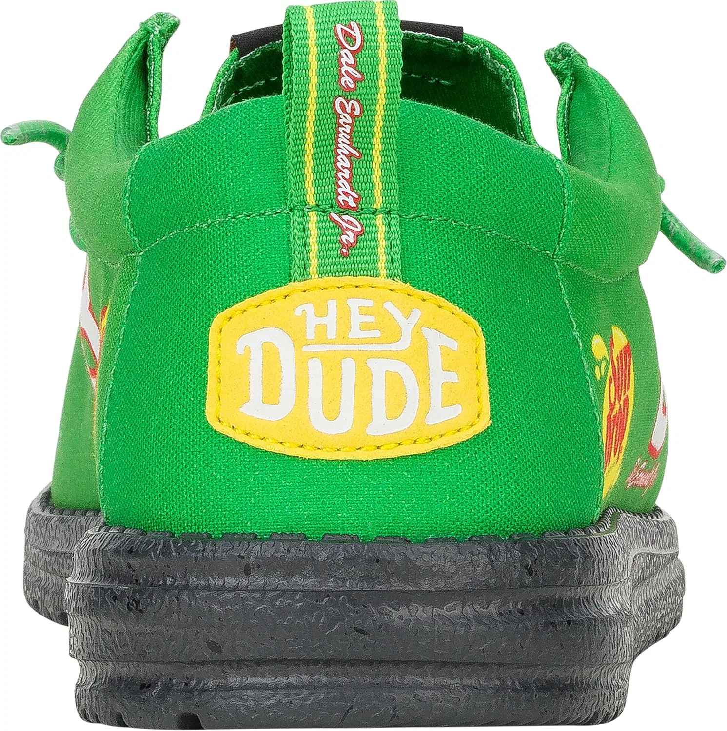 Мокасины повседневные HEYDUDE X NASCAR, зеленый/мульти — фото 3