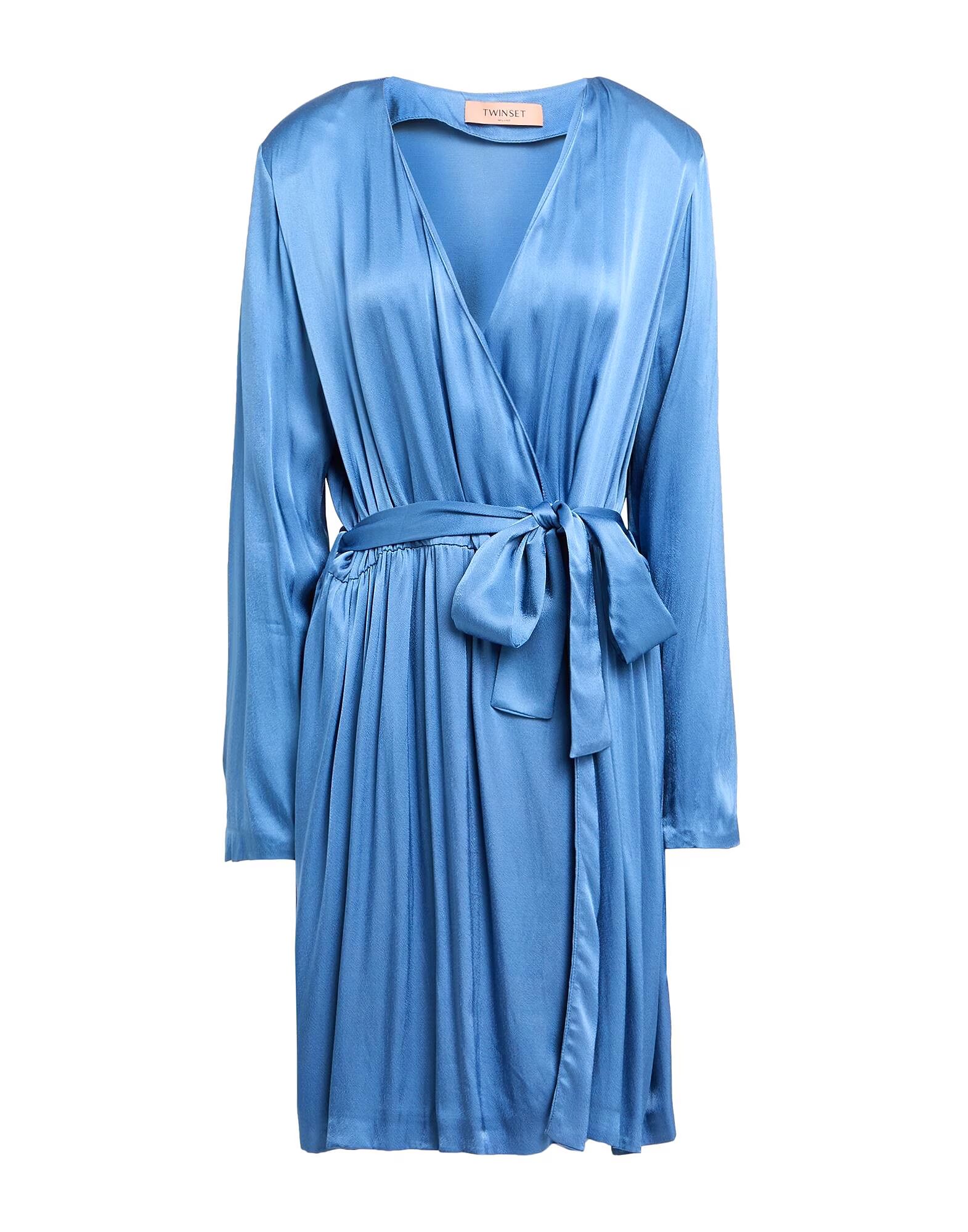 

Платье миди Twinset, светло-голубой