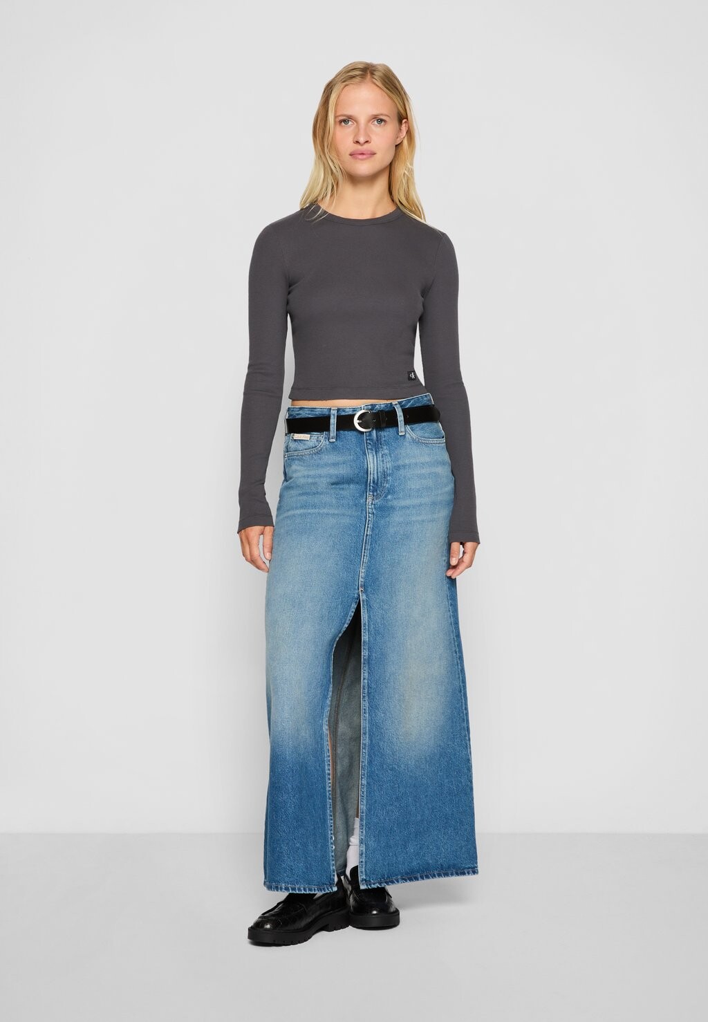 

Топ с длинными рукавами EXCLUSIVE LABEL TEE Calvin Klein Jeans, черный
