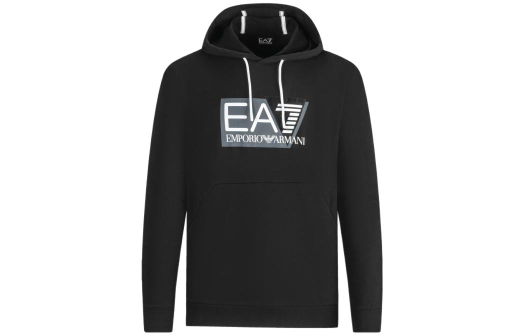 

EA7 SS24 Толстовка Мужская Черная EMPORIO ARMANI