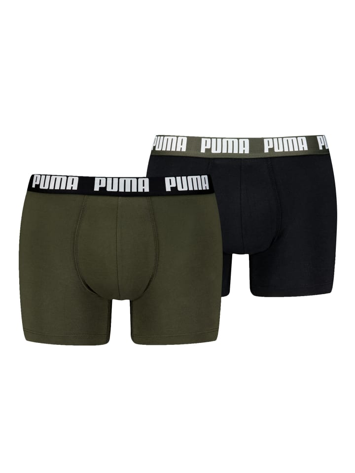 

Трусы боксеры Puma, цвет schwarz/grün