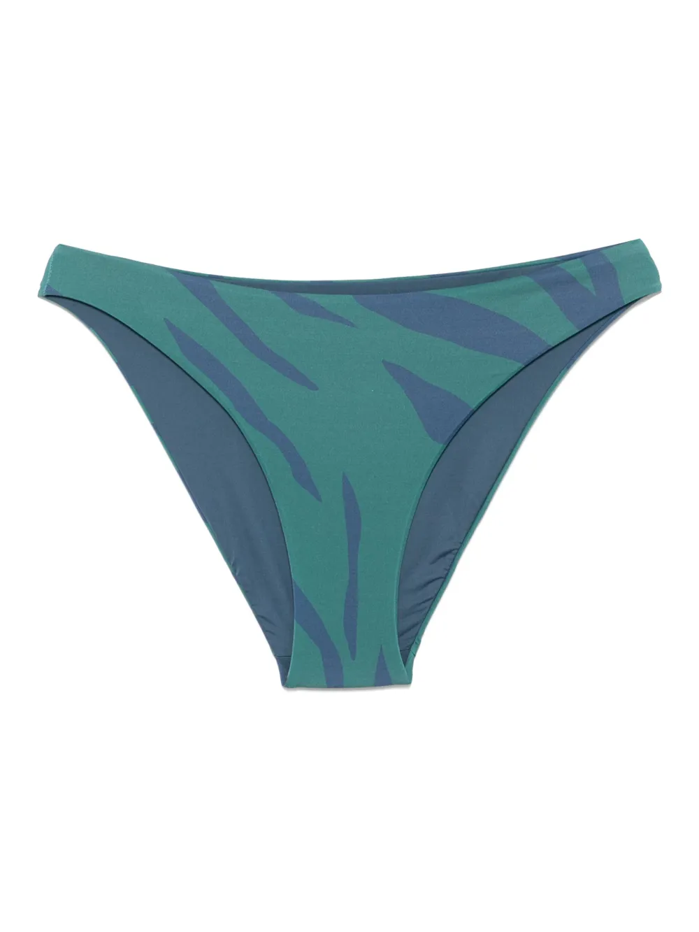 

Плавки бикини с зебровым принтом Fisico, зеленый