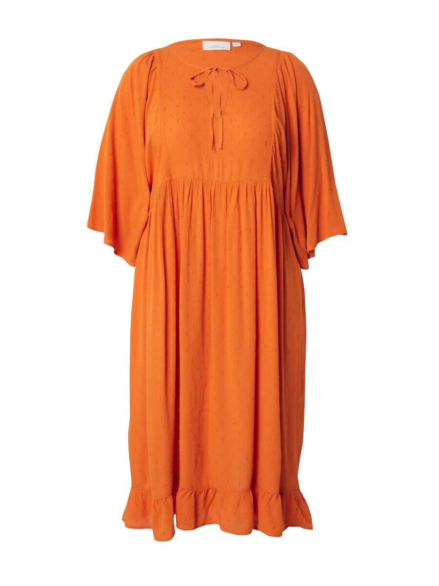 

Платье миди ONLY Carmakoma Dress CARELEANOR, оранжевый