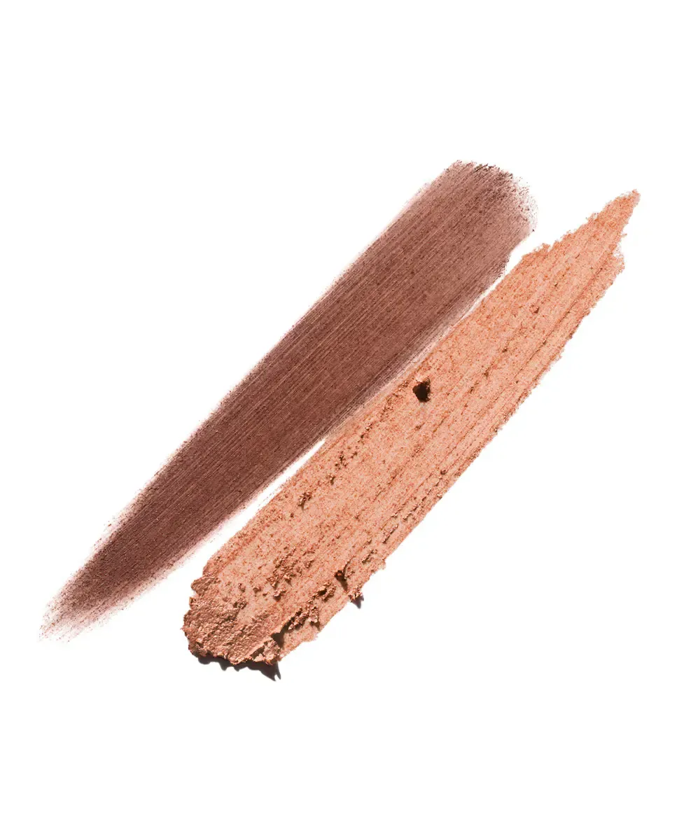 Двойные тени для век в стике High Impact Shadow Play Shadow Definer Clinique, Flame & Ember — фото 3