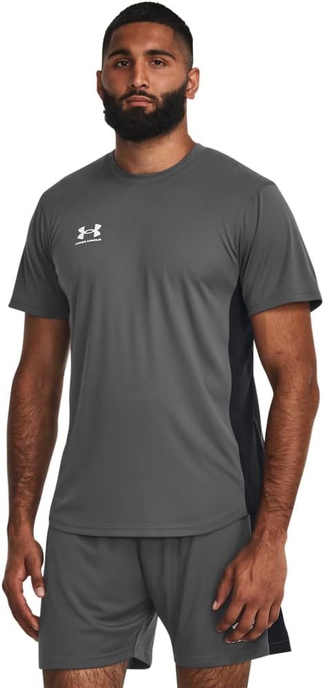 

Футболка с коротким рукавом Under Armour Mens Challenger Train, (025) Castlerock/White, Белый, Футболка с коротким рукавом Under Armour Mens Challenger Train, (025) Castlerock/White