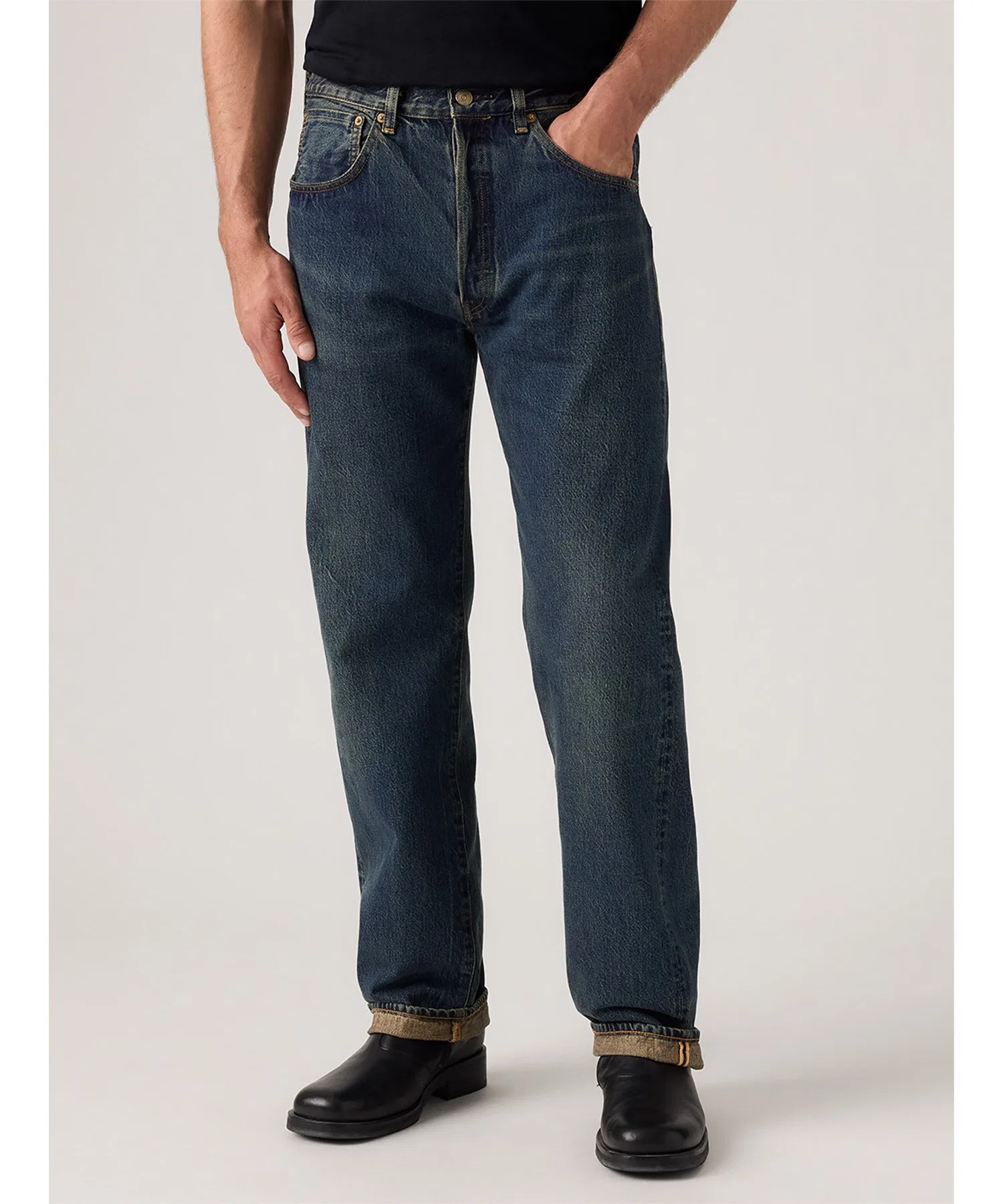 Levi's/Levi's LEVI'S(R) Винтажная одежда 1955 501(R) Джинсы, цвет индиго, средний