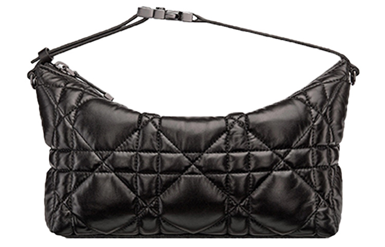 

DIOR Клатч из коровьей кожи Medium Women's черный серебристый