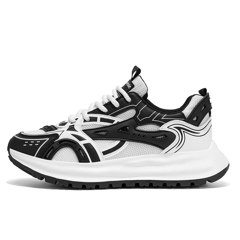 

Скользоустойчивые, износостойкие, дышащие детские повседневные кроссовки для подростков Moffett, белый