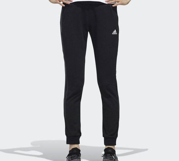Спортивные штаны (WMNS) adidas 3-STRIPES ANKLE Cone Sports Pants Black, черный — фото 3